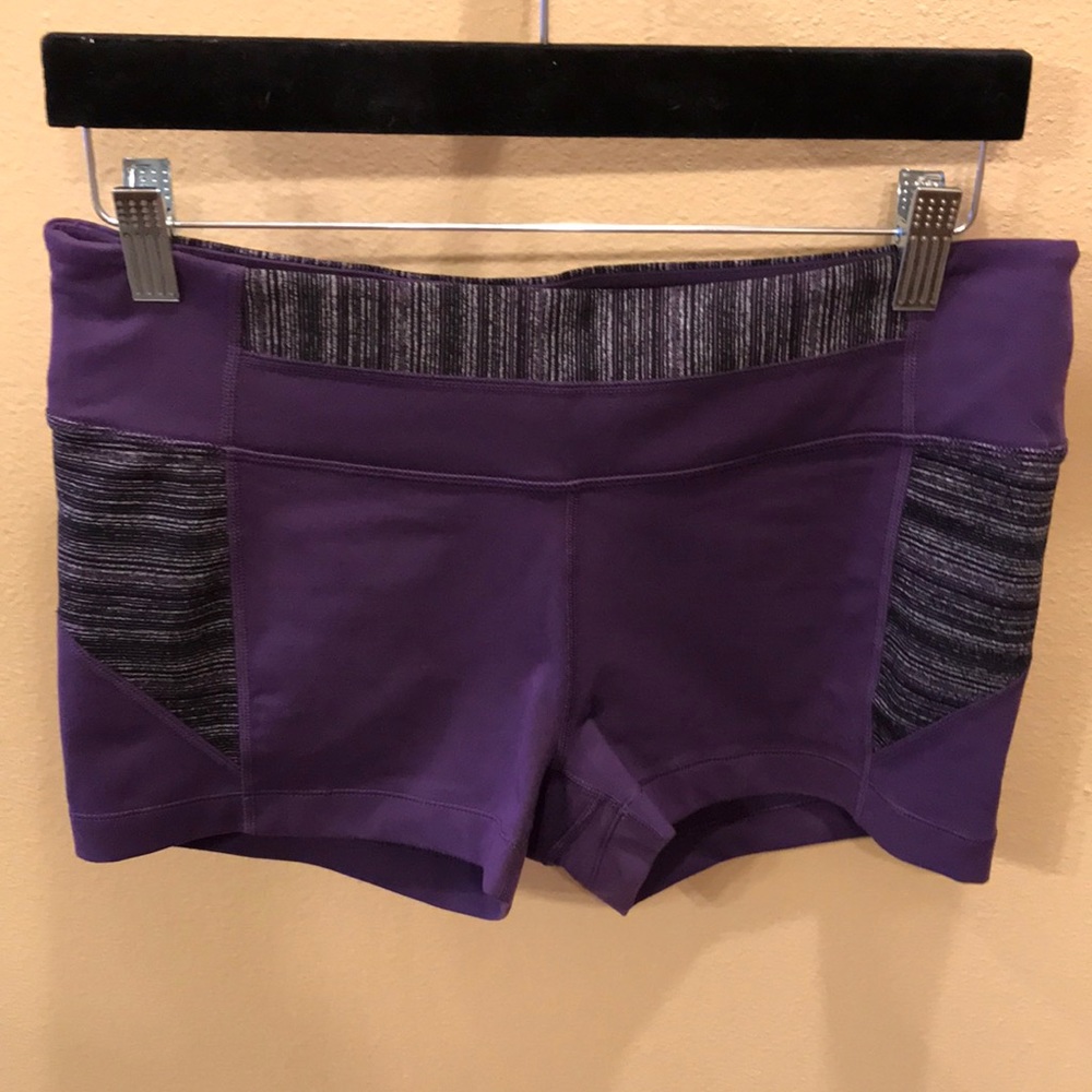 Athleta Purple Bike Shorts